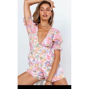 Here comes the sun flower days romper